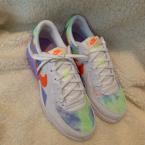 Nike Women's Sneakers - White, Orange, Green, Blue